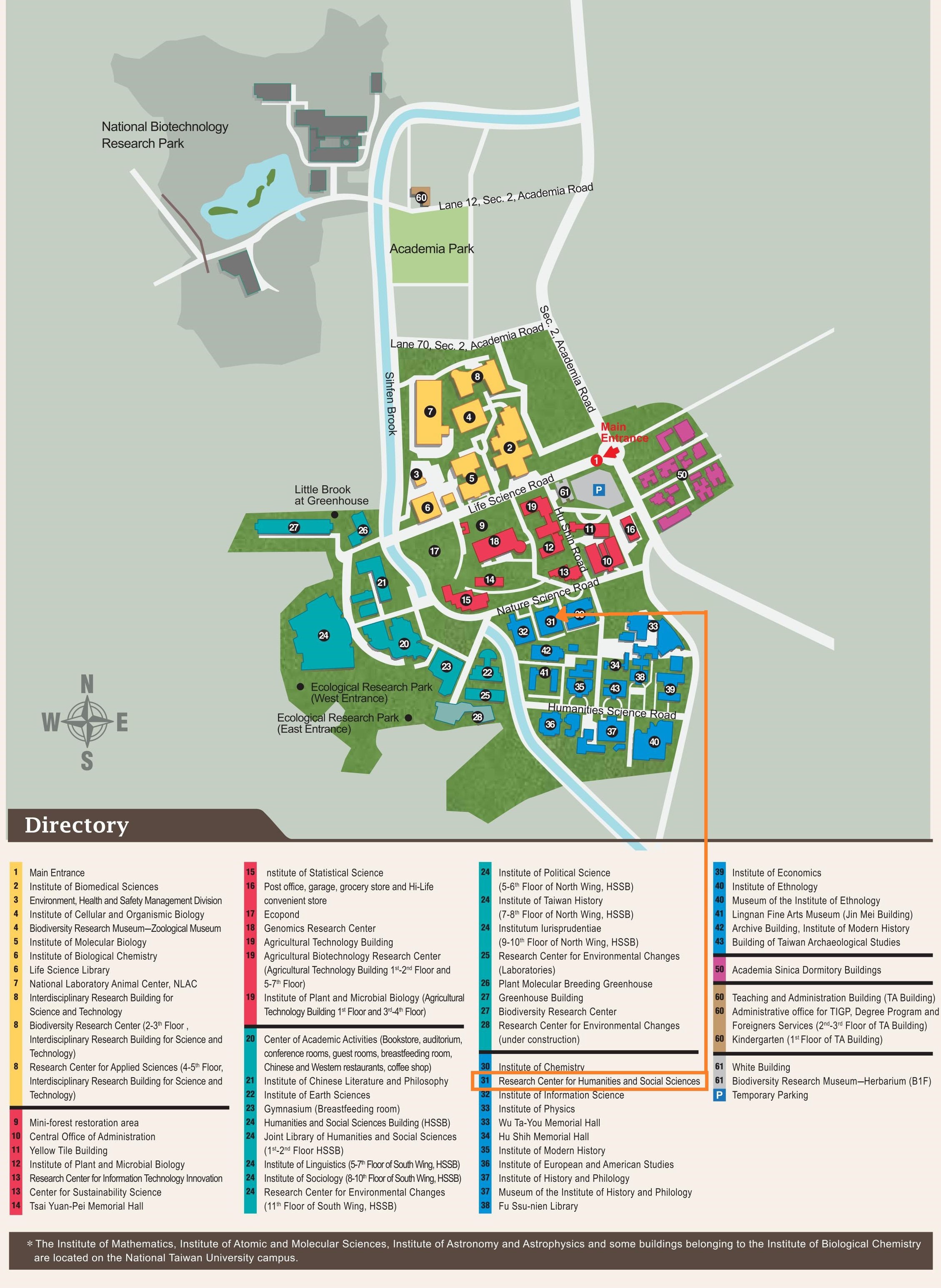 RCHSS MAP