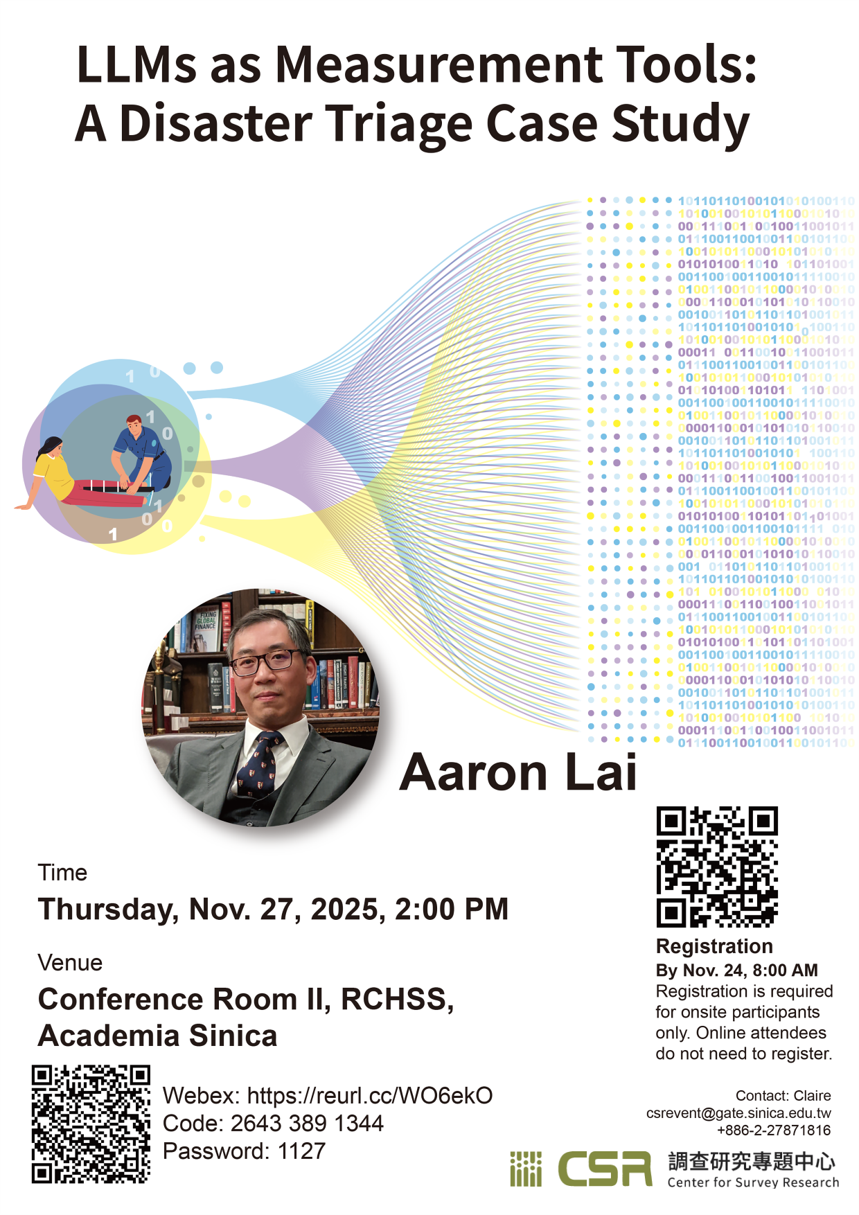 [Seminar] LLMs as Measurement Tools: A Disaster Triage Case Study