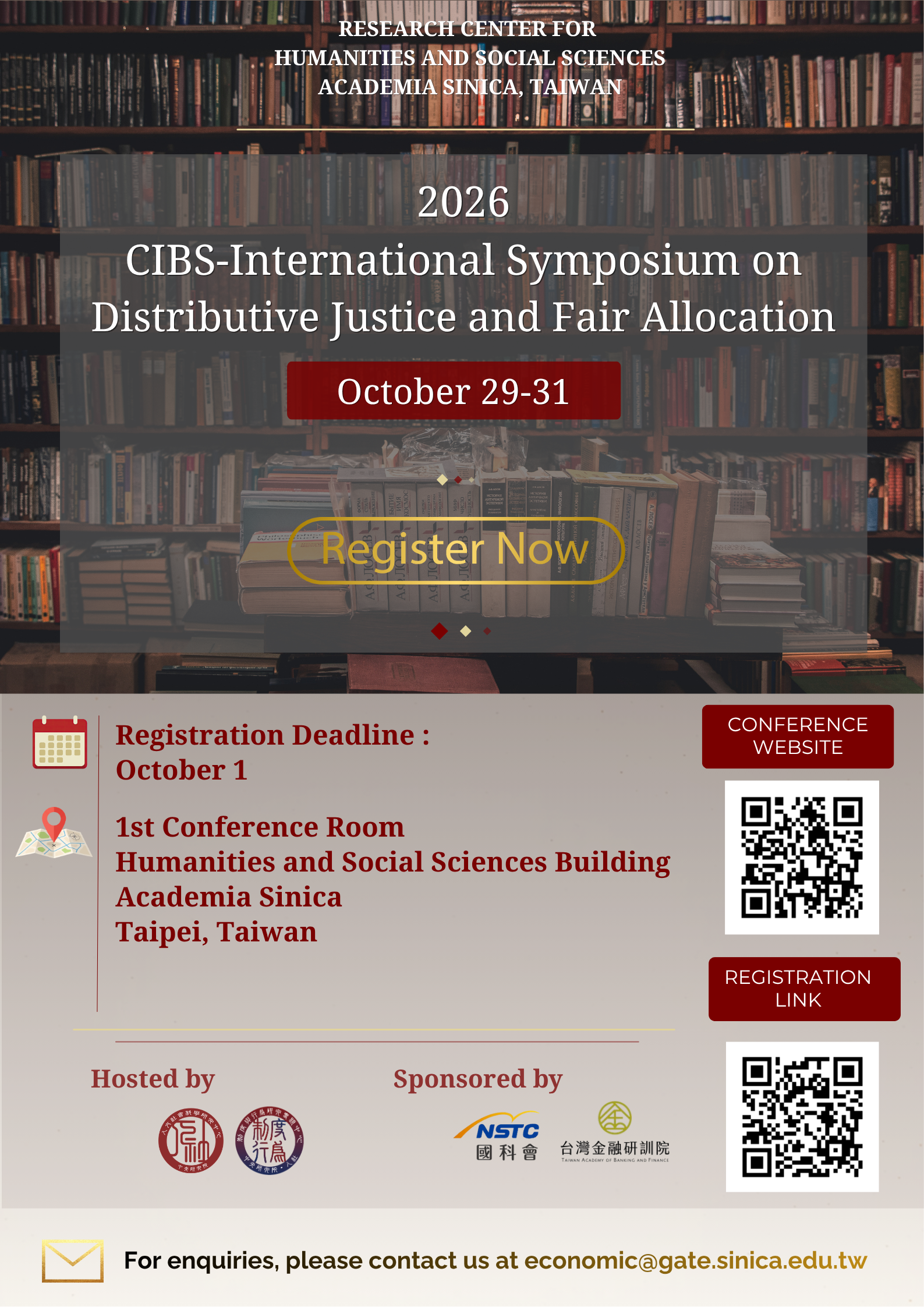 *2026 CIBS-International Symposium on Distributive Justice and Fair Allocation