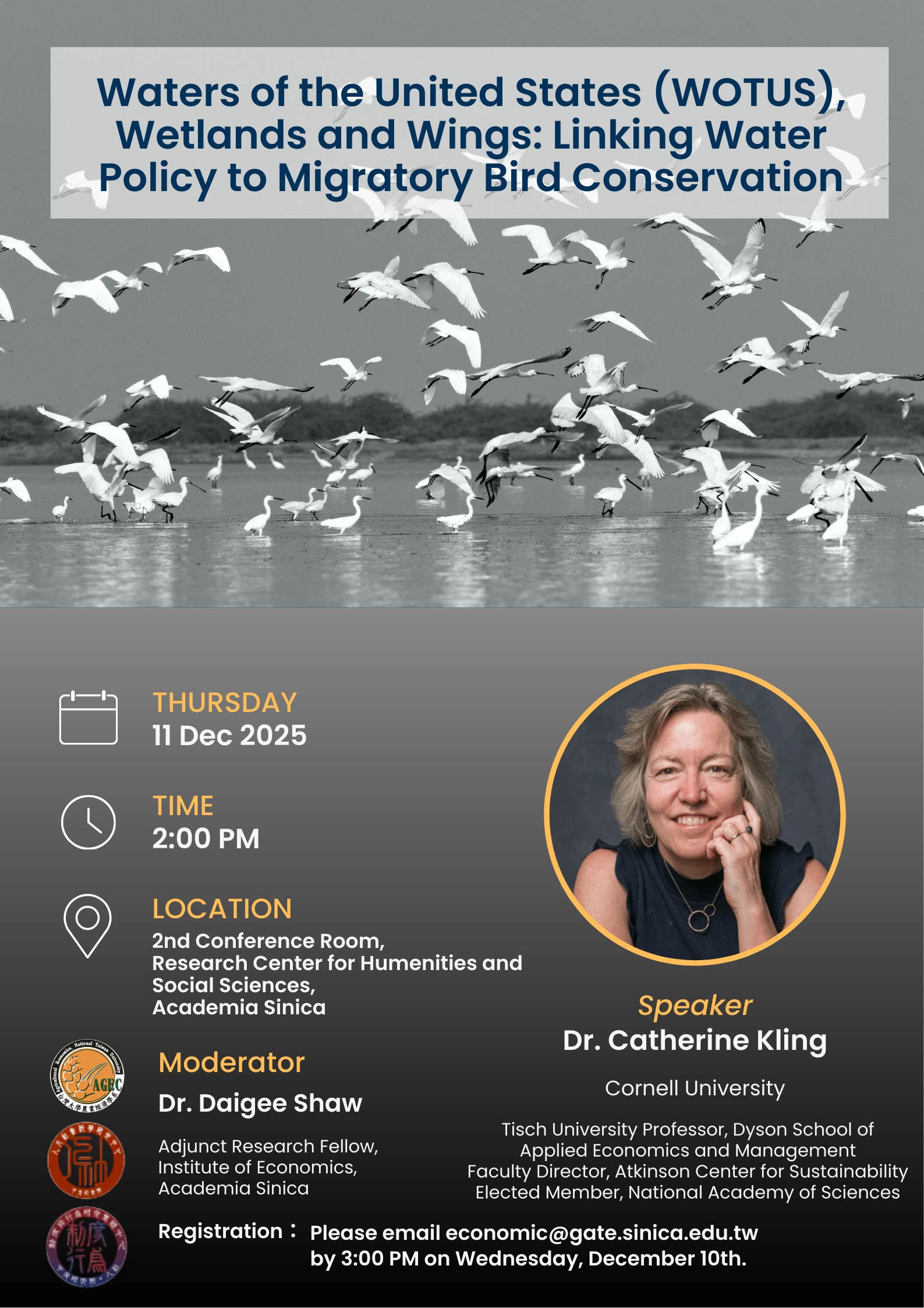 Waters of the United States (WOTUS), Wetlands and Wings: Linking Water Policy to Migratory Bird Conservation